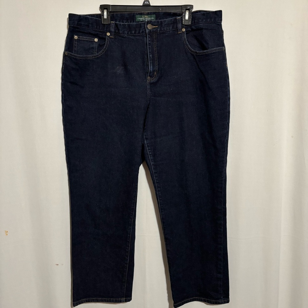 Lauren Ralph Lauren Dark Denim Women’s Jeans 18W